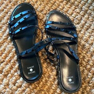 Sandals NEW never worn SZ 9 Black
